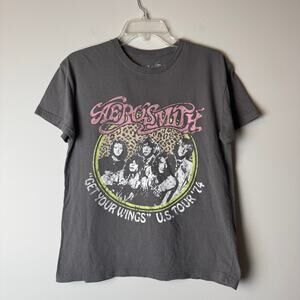 Aerosmith Get Your Wings Tour 1974 Concert T Shirt Medium